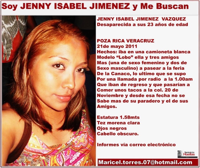 José De Jesús Jiménez Asesinado Ayer Buscaba a Su Hija Jenny Isabel Jiménez Desaparecida En Poza Rica Desde Foto Twitter brigadabuscando