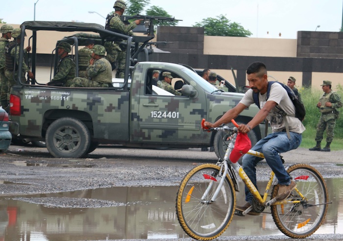 Elementos Del Ejercito Mexicano Realizan Patrullajes En Ciudad Victoria Tamaulipas Foto Cuartoscuro