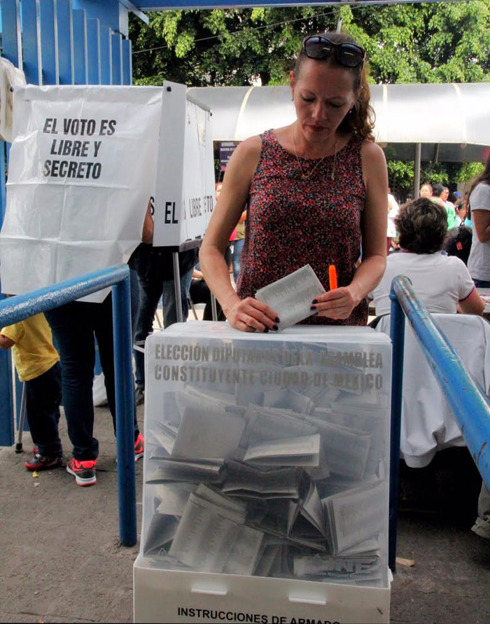 La Mala Noticia Fue Que Pocos Ciudadanos Salieron a Votar En La Capital Foto Luis Barrón Sinembargo