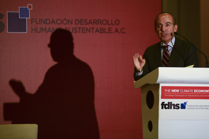  El ex presidente de la República Mexicana Felipe Calderón Hinojosa ha dicho que no había otra opción más que enfrentar al crimen. Foto: Isabel Mateos, Cuartoscuro