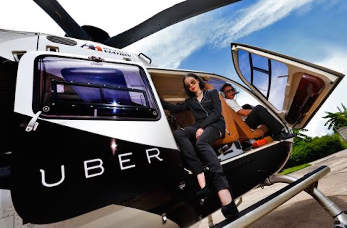 El servicio de Ubercopter cuesta hasta 800 dólares. Foto: Especial