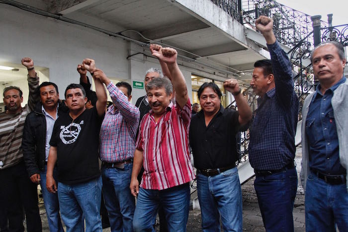 La CNTE nació a finales de la década de 1979 impulsada por profesores mayoritariamente egresados de las normales rurales –escuelas dedicadas a formar docentes de origen campesino– para enfrentar al corrupto liderazgo del SNTE. Foto: Cuartoscuro 