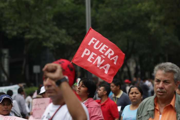 La Movilización En La Ciudad De México Salió Del Ángel De La Independencia Foto Francisco Cañedo Sinembargo