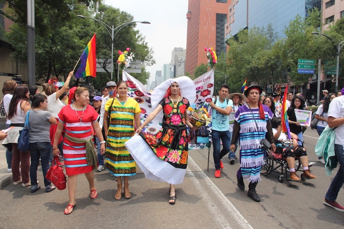 Tras La Bandera Movimiento Diversidad Sexual Por La Esperanza Grita norberta Rivera Homofóbica Culera Y Exige Alto a Los Discursos De Odio la Homofobia Y El Machismo Pronto Tienen Que Caer Foto Valentina López