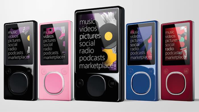 En La Imagen El Reproductor De Mp De Microsoft zune Foto Archivo Ticbeat