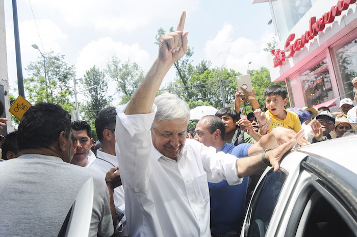 En torno a López Obrador se han tejido mitos y realidades. ¡Uy, el diablo!, dicen algunos. La esperanza de México, dicen otros. Foto: Cuartoscuro