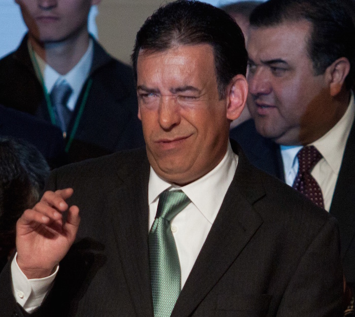 Humberto Moreira Valdéz, ex Gobernador del estado de Coahuila y expresidente del PRI nacional, puesto al que renunció en 2011 tras las acusaciones en su contra de desfalco. Foto: Cuartoscuro