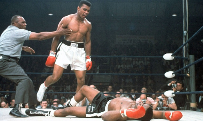 Muhammad Ali En Una De Sus Peleas Foto Ap