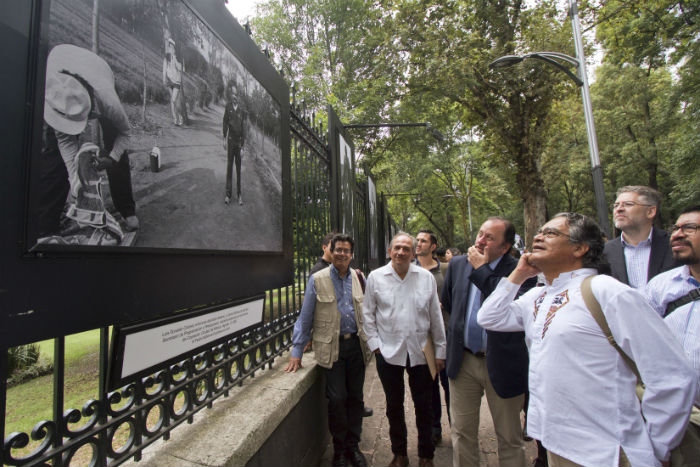 Pedro Valtierra Inaugura La Muestra Dedicada a Su Agencia Foto Secretaría De Cultura