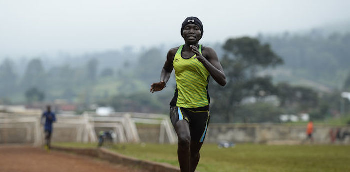 Rose Nathike, 23 años. Huyó de Sudán del Sur a Luxemburgo . Se prepara para participar como atleta en el Equipo de Refugiados de los JJOO de Río2016 | FOTO: Acnur