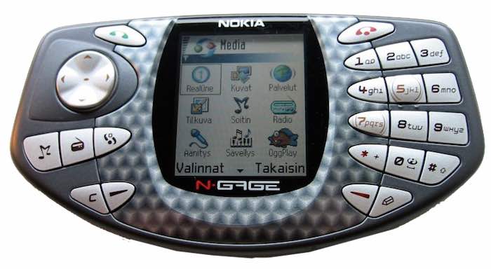 En La Imagen El Dispositivo N gage De La Marca Tecnológica Nokia Foto Archivo Ticbeat