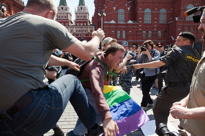 La Policía Ataca a Los Asistentes a Las Marchas Del Orgullo En Moscú Foto Eldiarioes