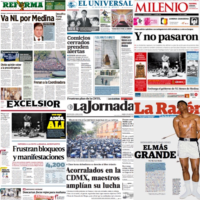 Portadas 4 de Junio