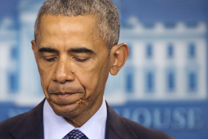 El Presidente Barack Obama durante una conferencia de prensa ayer. Foto: AP