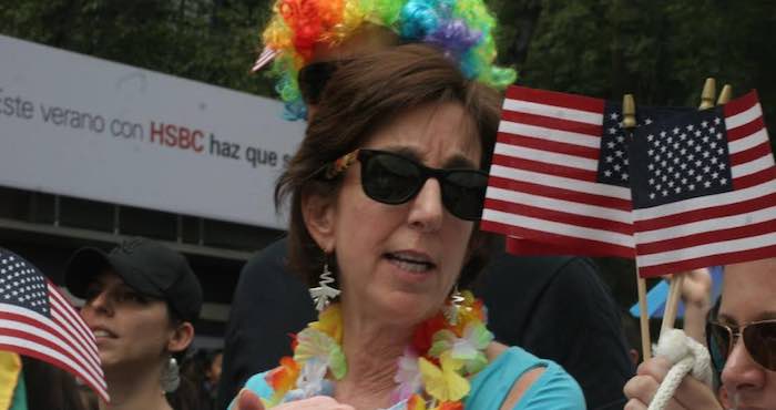 Inclusive la Embajadora de los Estados Unidos en México, Roberta S. Jacobson, participó de la marcha en apoyo a la comunidad gay. Foto: Valentina López.