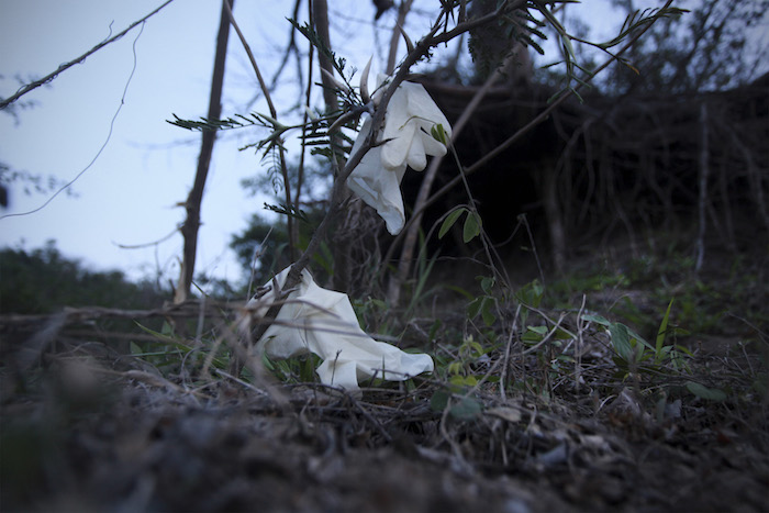 En abril los familiares de desaparecidos en el estado emprendieron para visitar fosas. En la imagen otras fosas clandestinas, ubicadas en Medellín de Bravo. Foto: 