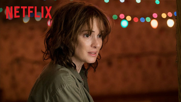 Winona Ryder, a los 44 años, protagoniza una serie para Netflix. Foto: Netflix