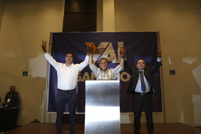 Miguel Ángel Yunes Linares Candidato Por La Coalición Pan prd Se Proclamó Vencedor Pocos Minutos Después De Que Se Diera a Conocer El Cierre De Casillas En La Entidad El Candidato Celebró En Una Conferencia En Boca Del Río Veracruz Foto Cuartoscuro