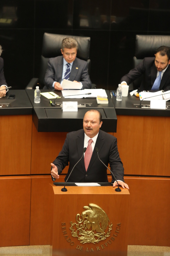 El Gobernador de Chihuahua, César Duarte. Foto: Cuartoscuro. 