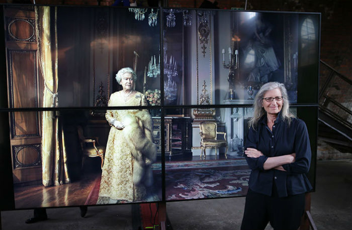 Con La Mismisima Reina De Inglaterra Foto Cortesía Annie Leibovitz Ubs