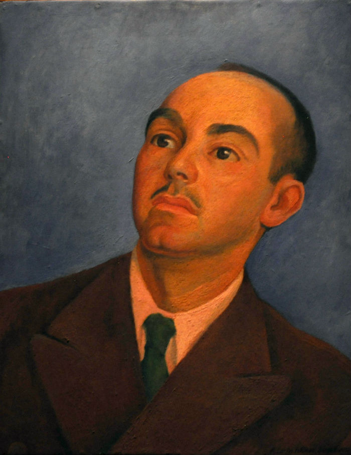 Retrato De Carlos Pellicer Por Diego Rivera Foto Secretaría De Cultura