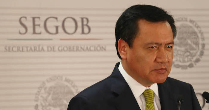 El Secretario De Gobernación Miguel Ángel Osorio Chong Foto Cuartoscuro