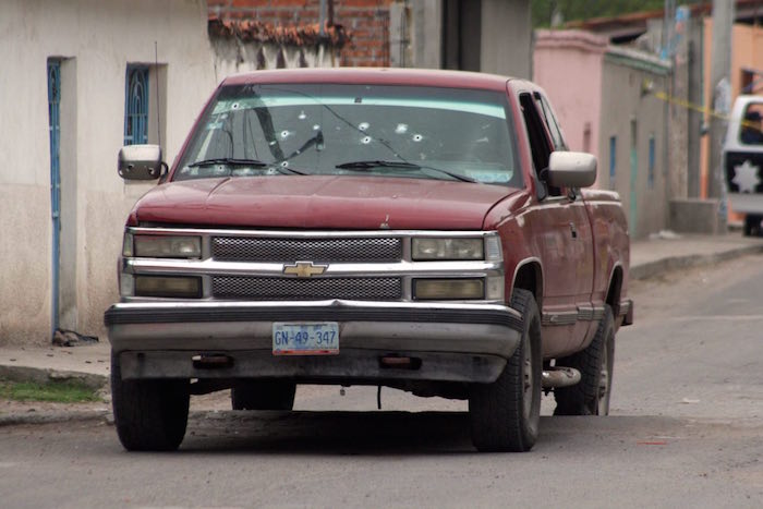 Apenas el viernes, en el municipio de Salvatierra, tres hombres fueron ejecutados en la Comunidad de La Estancia de San José del Carmen. Foto: Zona Franca 