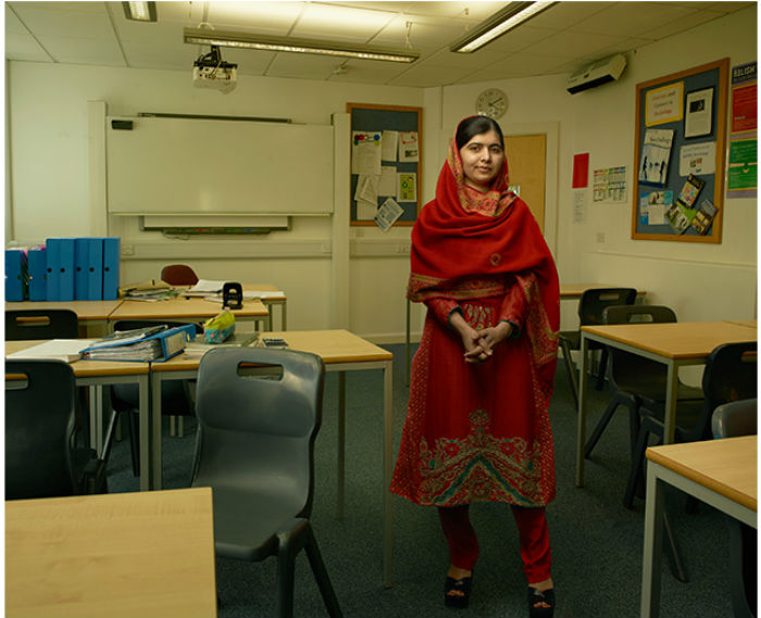 Malala yousafzai En La Lente De Leibovitz Foto Cortesía Ubs