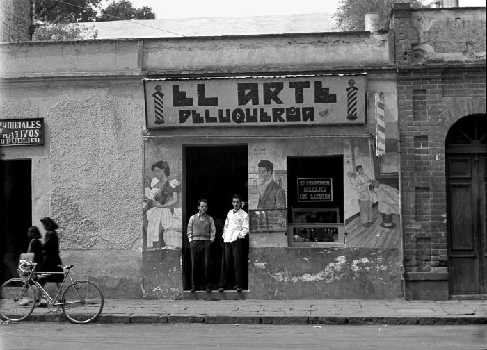 Manuel Álvarez Bravo- Peluquería El Arte- 1950-1960. Foto: RAM