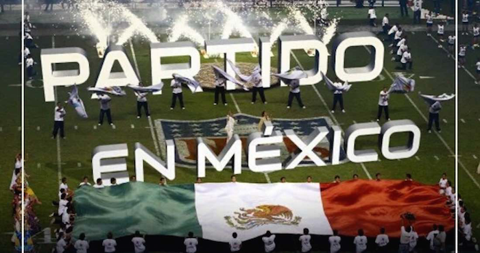 Será el primer partido de la NFL en México desde que San Francisco se midió ante Arizona en el mismo escenario en 2005. Foto: Vía Twitter @nflmx