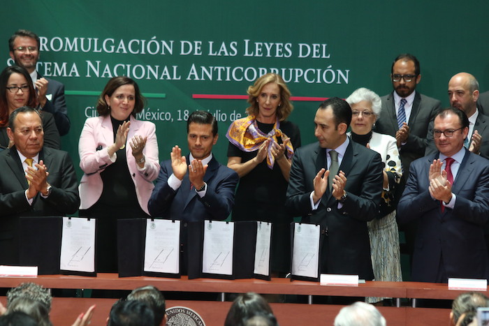 Promulgación Del Sistema Nacional Anticorrupciónfoto Cuartoscuro