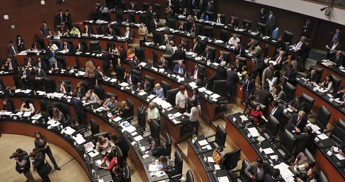 Los Senadores Durante El Segundo Periodo Extraordinario De Sesión De La Lxiii Legislatura En El Senado De La República La Mayoría Del Pleno Votó a Favor De La Propuesta Del Del Presidente Enrique Peña Nieto Foto Cuartoscuro