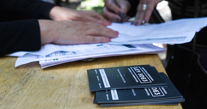 La iniciativa ciudadana de ley reunió más de medio millón de firmas en apoyo. Foto: Cuartoscuro