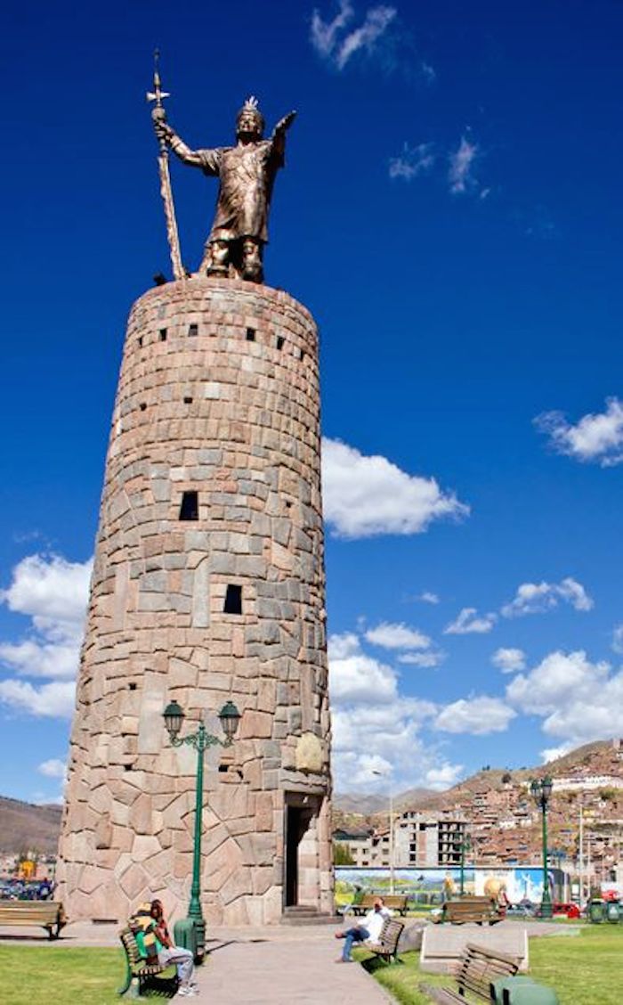 Torre de Pachacutec, dedicada a uno de los gobernantes míticos del estado inca- Foto: Viajar Ahora, ElDiario.es