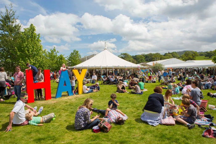 Hay Festival Una Postal Foto Especial