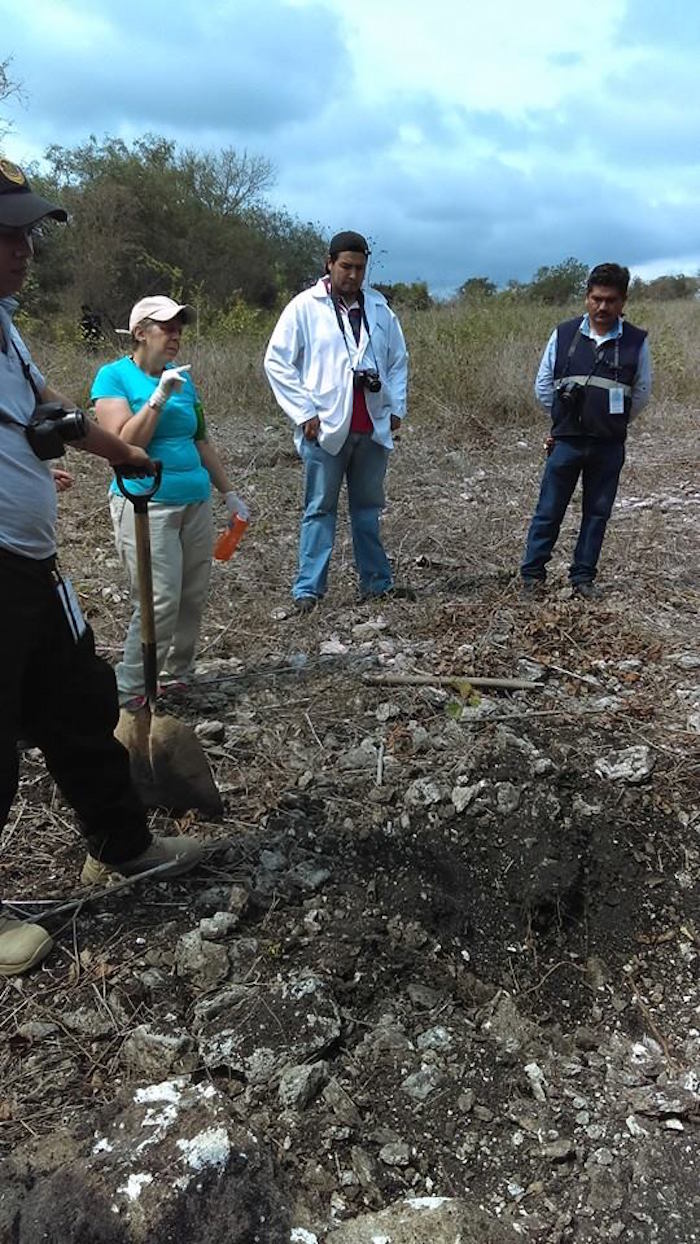 Familias Buscando a Sus Parientes Debajo De La Tierra Foto Colectivo Solecito