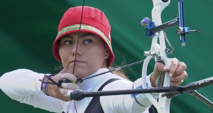 Alejandra Valencia fue descalificada de la justa. Foto: Especial