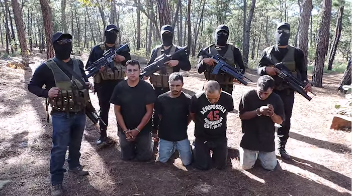 Numerosos videos del CJNG han aparecido a partir 2010. Estados Unidos ha puesto énfasis en la organización criminal. Foto: Imagen tomada de Youtube