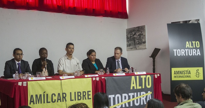 Amnistía Internacional México presentó el informe sobre tortura en México. Foto: Cuartoscuro 