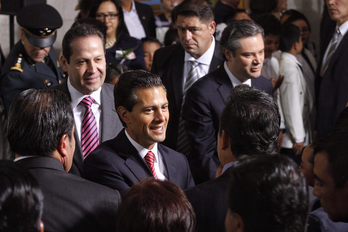 El Presidente Enrique Peña Nieto ha basado su discurso en el número de capos abatidos y capturados. Foto: Cuartoscuro