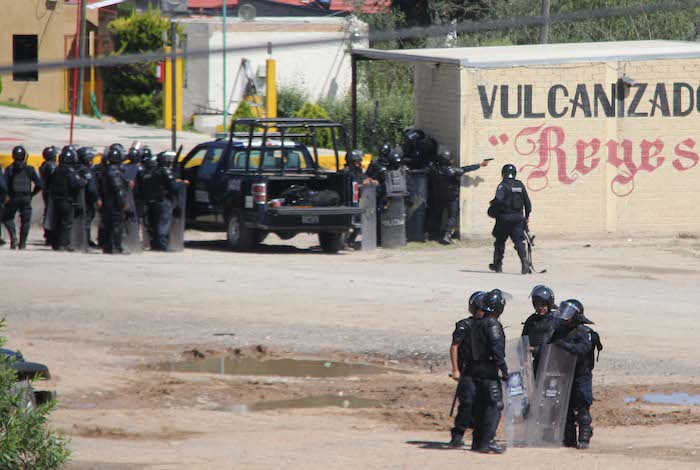 La masacre del 19 de junio en Nochixtlán, fue uno de los momentos más críticos del conflicto magisterial en Oaxaca. Foto: Cuartoscuro