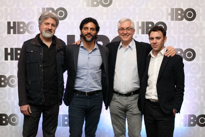 Gustavo Malajovich Joaquin Furriel Roberto Rios Y Diego Andrasnik Foto Hbo