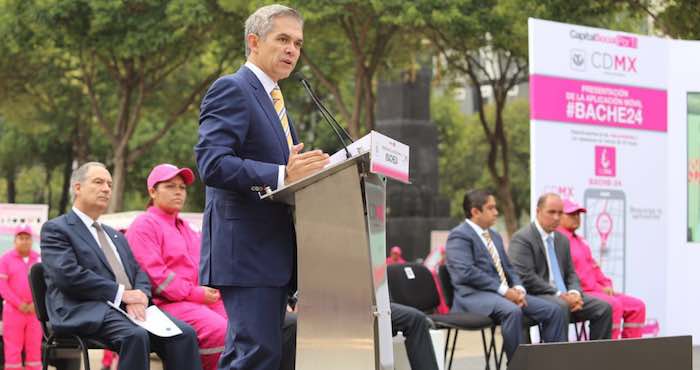 Foto Miguel Ángel Mancera Twitter