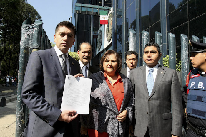 El Senador panista Luis Fernando Salazar Fernández presentó una solicitud para recuperar bienes embargados a Javier Villarreal en el 2013. Foto: Cuartoscuro 