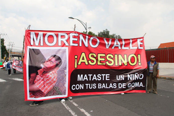 El Menor José Luis Tehuatlie Tamayo Murió Por La Herida De Una Bala De Goma Disparada Por La Policía De Moreno Valle Foto Francisco Cañedo Sinembargo