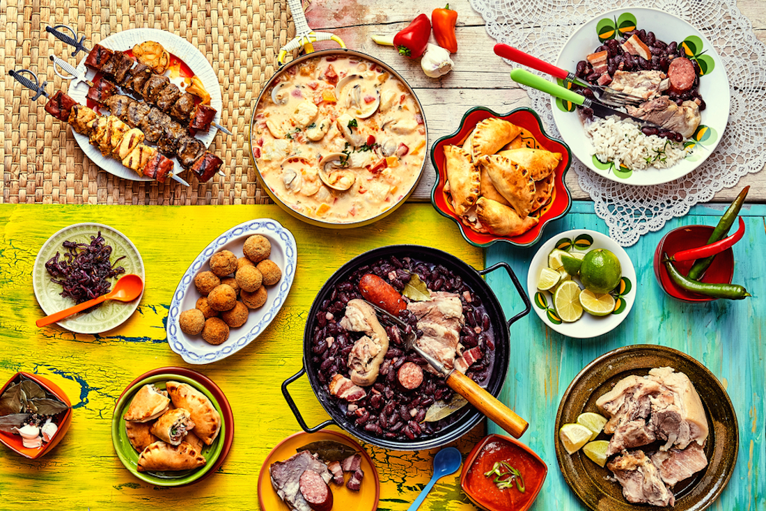 Una Muestra De La Gastronomía Carioca Foto Shutterstock