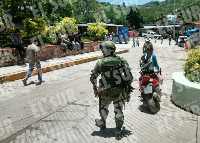 El Ejército Tiene Instalado Un Retén Permanente En Dicho Lugar Foto El Sur Lenin Ocampo