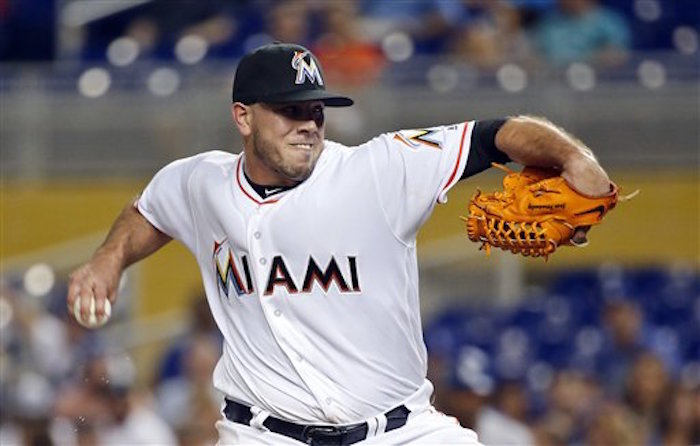 En La Imagen José Fernández De Los Marlins De Miami Foto Ap