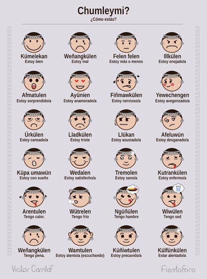 Emojis Que Representan La Cultura Mapuche Foto Global Voices