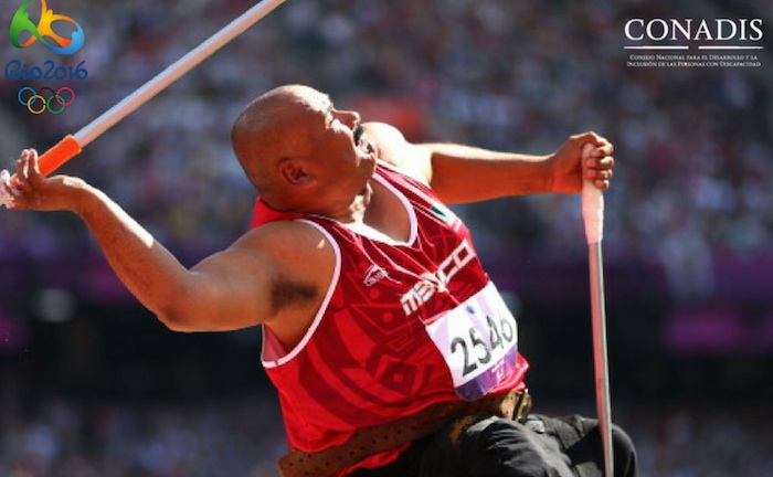 Luis Alberto Zepeda Félix Medalla De Plata En Lanzamiento De Jabalina Foto conadis mx